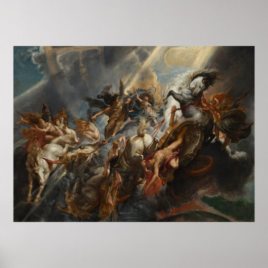 poster, art, the fall of phaeton poster (Vorne)