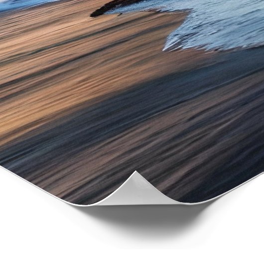 Poster Art Vulkane Szene (Ecke)