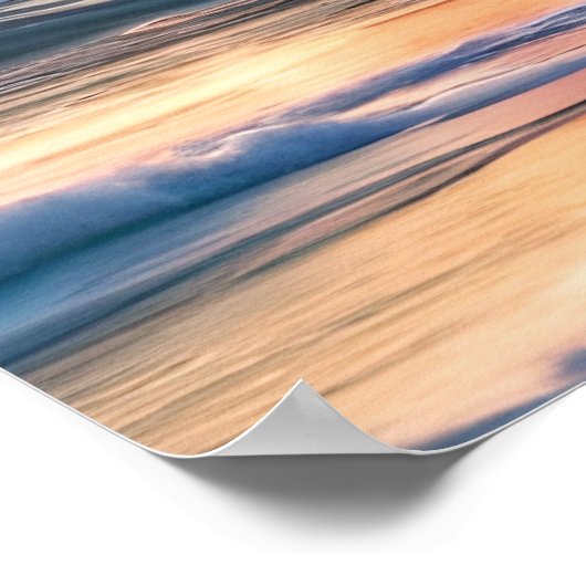 Poster Art Vulkane Szene (Ecke)