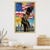 Poster Art Watchman Soldier (Küche)