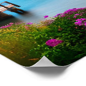 Poster Art Water Scene (Ecke)