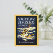 Poster Art WWI Postkarte (Stehend Vorderseite)