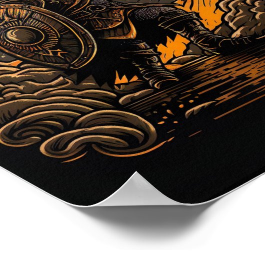 Poster - asgardische Apokalypse (Ecke)