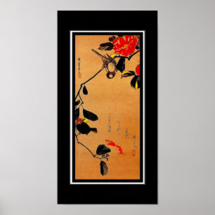 Poster Asiatische Vintage-Kunst Utagawa Hiroshige,