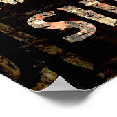 Poster auf der oberen Westseite (Ecke)