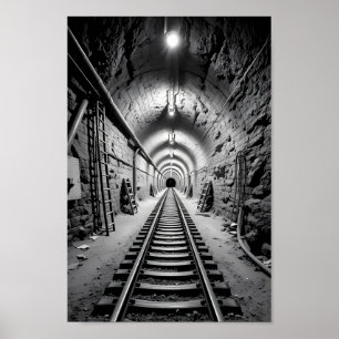 Poster 'Auf der Suche nach Licht jenseits des Tunn