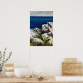 Poster - Auf Felsen (Küche)