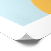 Poster aufheben und glänzen (Ecke)