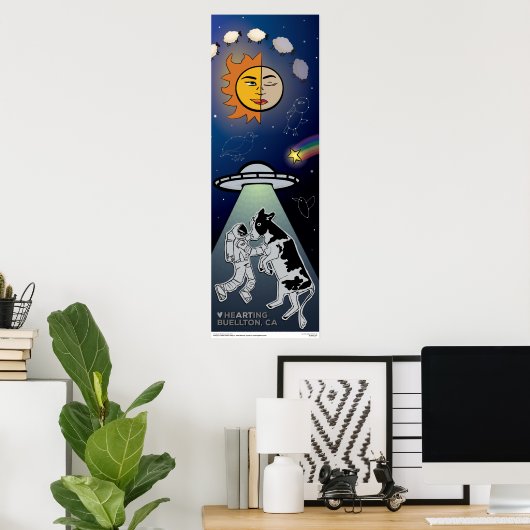 Poster - Aufleuchten (Heimbüro)