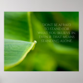 Poster aufstehen (Vorne)