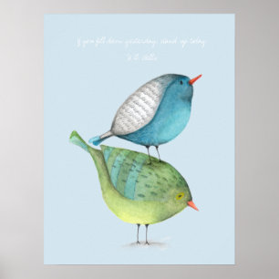 Poster aufstehen