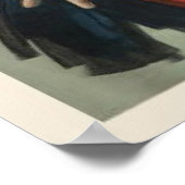 Poster aus dem Zweiten Weltkrieg mit amerikanische (Ecke)