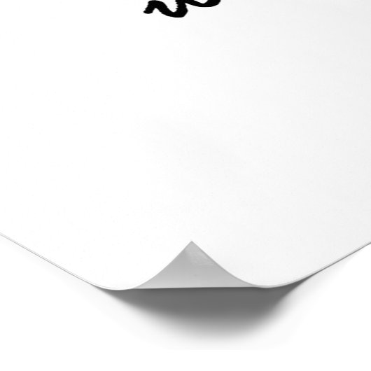 Poster aus gefrorener Leckerei (Ecke)