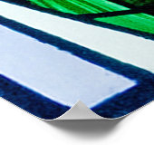 Poster aus Glasmalereien (Ecke)