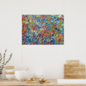 Poster aus Glasperlen (Küche)