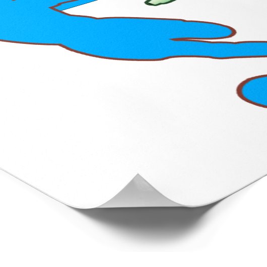 Poster aus Guatemala (Ecke)