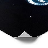 Poster aus Stardust und Dreams Square (24x24) (Ecke)