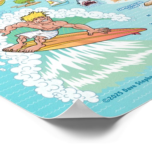 Poster aus Südkalifornien (Ecke)