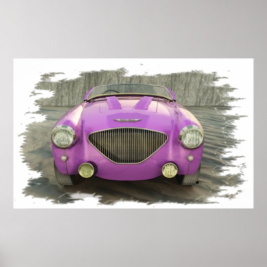 Poster Austin_Healey (Vorne)