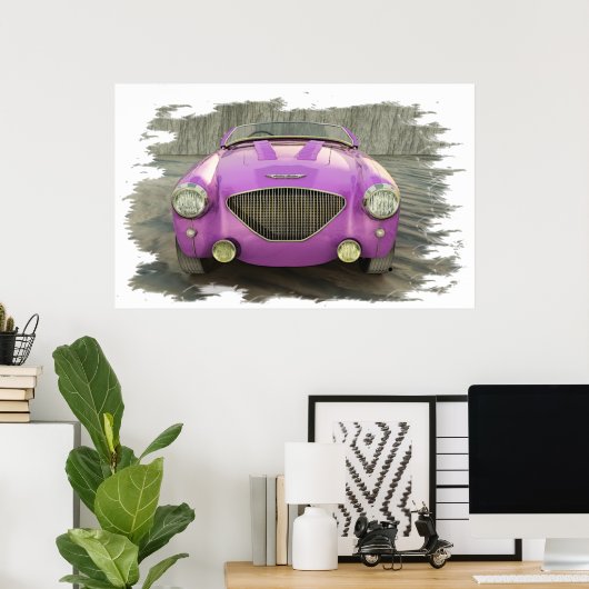 Poster Austin_Healey (Heimbüro)