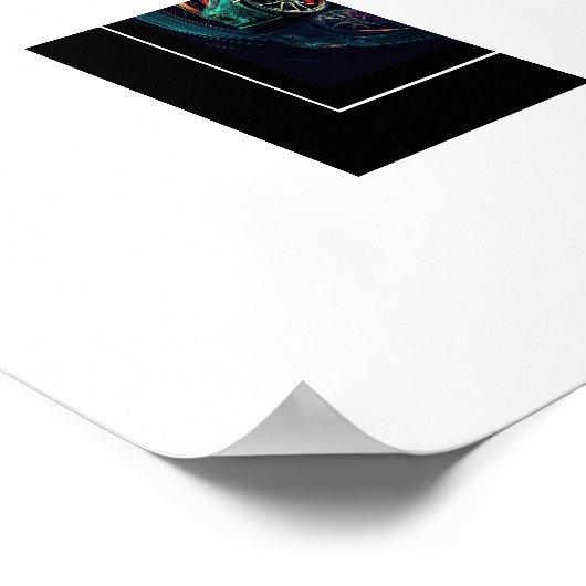 Poster-Auto Poster (Ecke)