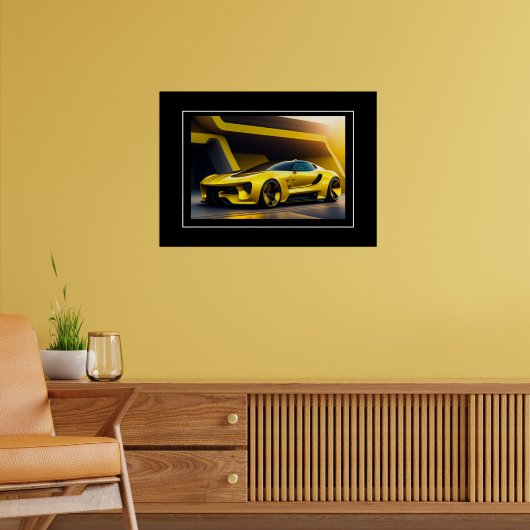 Poster-Auto Poster (Wohnzimmer 2)
