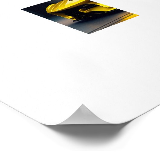 Poster-Auto Poster (Ecke)
