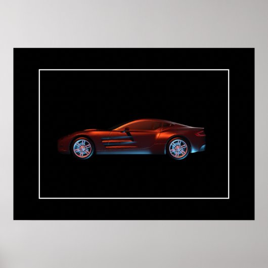 Poster-Auto Poster (Vorne)