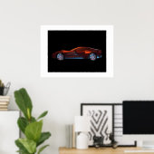 Poster-Auto Poster (Heimbüro)
