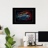 Poster-Auto Poster (Heimbüro)