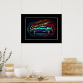 Poster-Auto Poster (Küche)