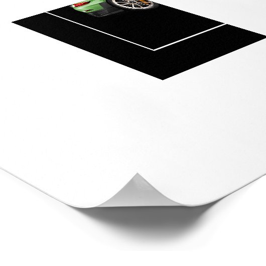 Poster-Auto Poster (Ecke)