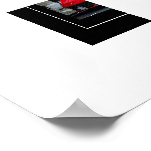 Poster-Auto Poster (Ecke)