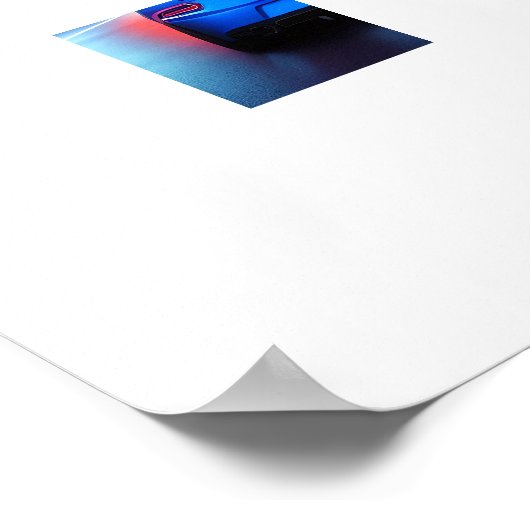 Poster-Auto Poster (Ecke)