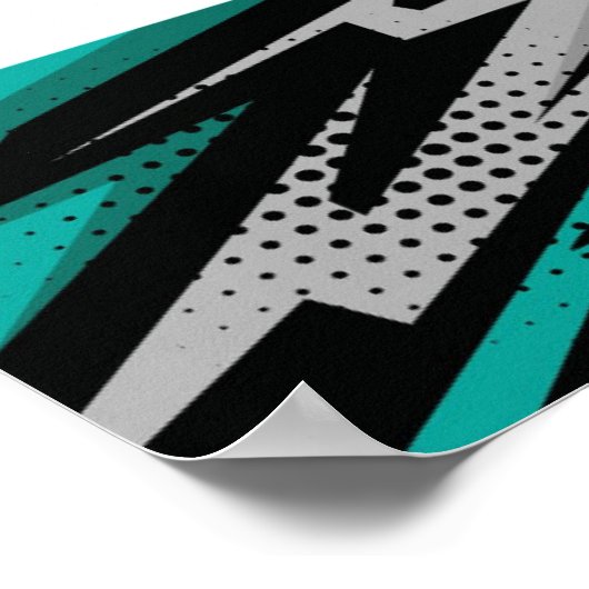 Poster Auto Racing (Ecke)