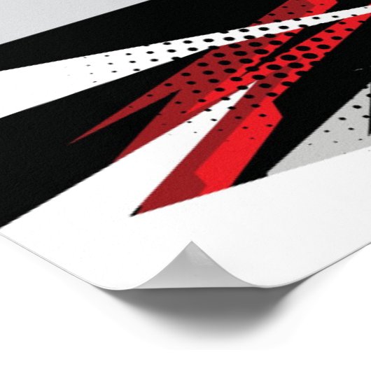 Poster Auto Racing (Ecke)