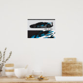 Poster Auto Racing (Küche)