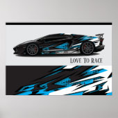 Poster Auto Racing (Vorne)