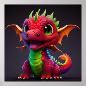 Poster Baby Dragon (Vorne)