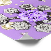 Poster Baby Girl, Lavender, (Ecke)