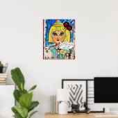 - POSTER Bad Girl Art Poster (Heimbüro)