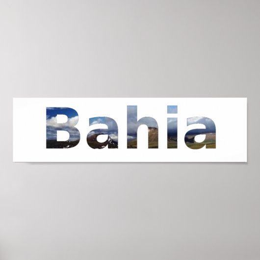 Poster Bahia (Vorne)