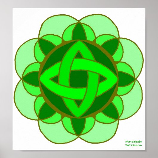 Poster "Balancing the Heart Chakra" (Vorne)