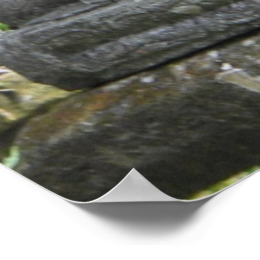 Poster: Bali Statue Poster (Ecke)