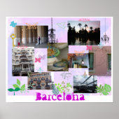 Póster Barcelona Poster (Vorne)