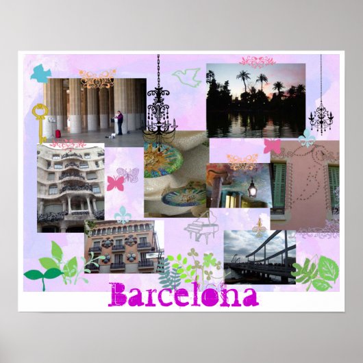 Póster Barcelona Poster (Vorne)