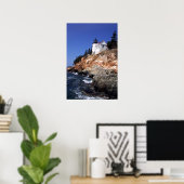 Poster / Bass Harbour Head Lighthouse Maine (Heimbüro)