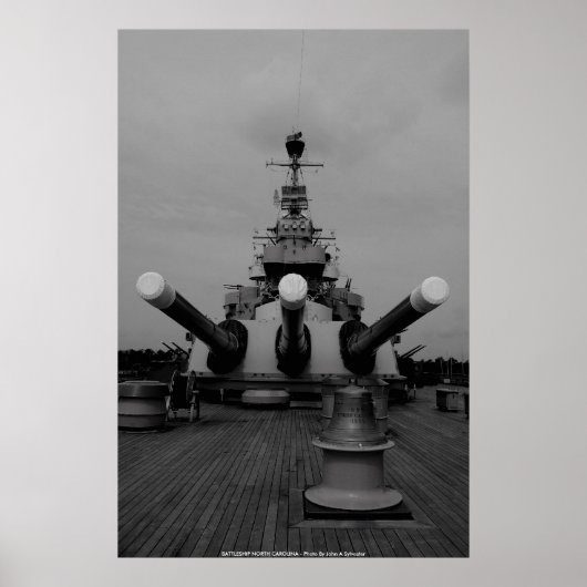 Poster BATTLESHIP NORTH CAROLINA - Foto by ... (Vorne)