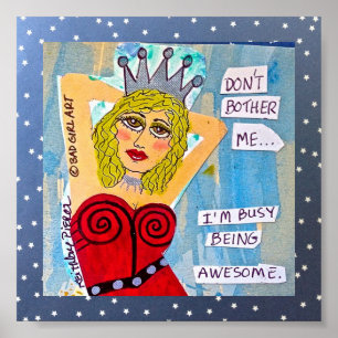 POSTER BAUT MICH NICHT AN. ICH BIN PHANTASTISCH.