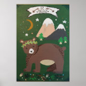 Poster "Be Brave" (Vorne)